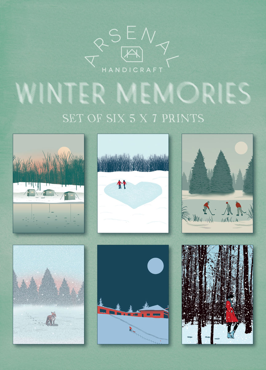 Winter Memories Print Set – Arsenal Handicraft