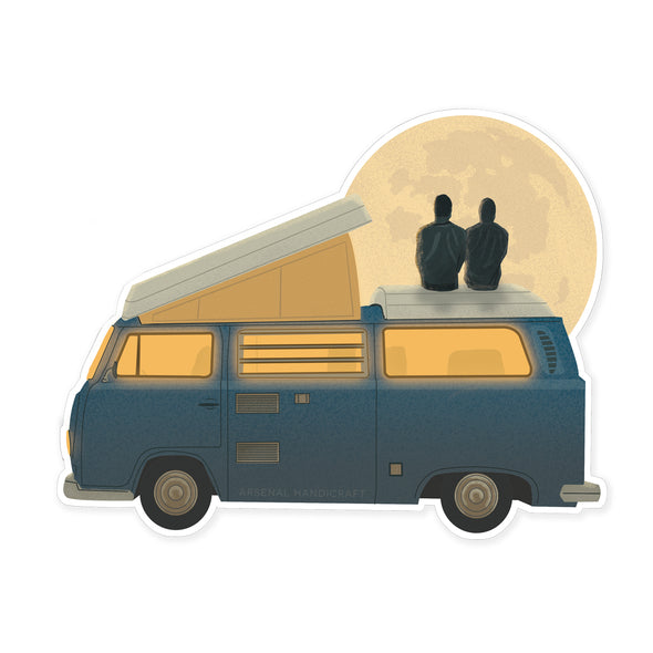 Camper Van Sticker