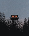 Lookout Tower Screen Print