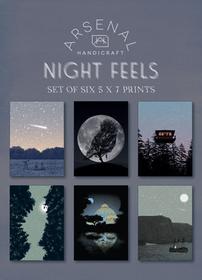 Night Feels Print Set