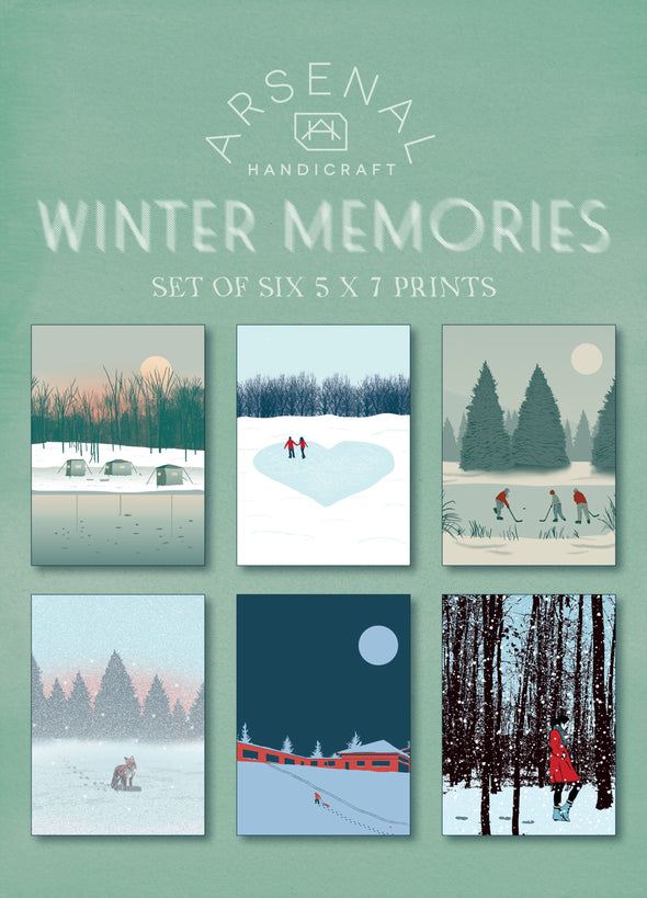 Winter Memories Print Set