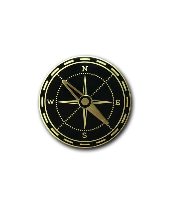 Spinning Compass Pin