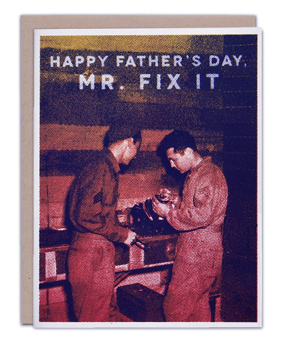 Mr. Fix It Father's Day Card