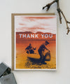 Canoe Thank You Card